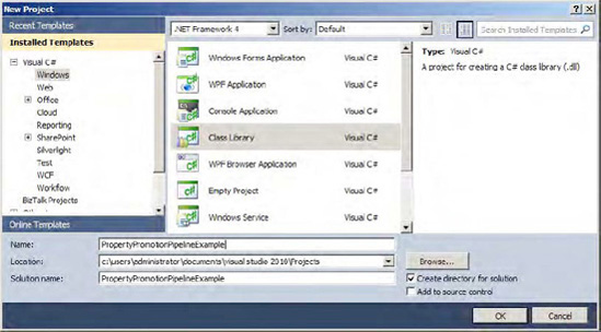 How to write a custom pipeline component in biztalk
